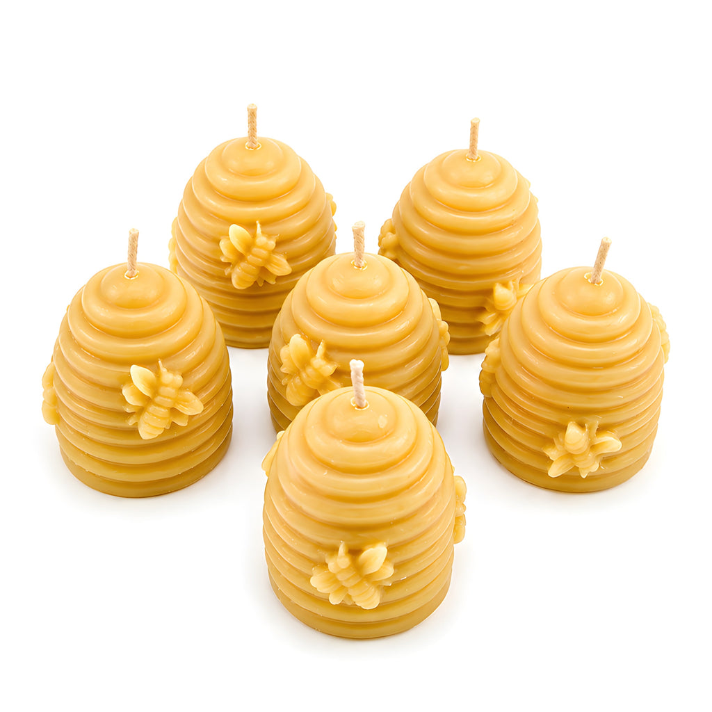 Beehive Skep Votive Beeswax Candles | Candles | Wiccan Center