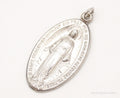 Antique Mary Pray For Us Sterling Silver Pendant | Jewelry > Necklaces > Pendants | Wiccan Center