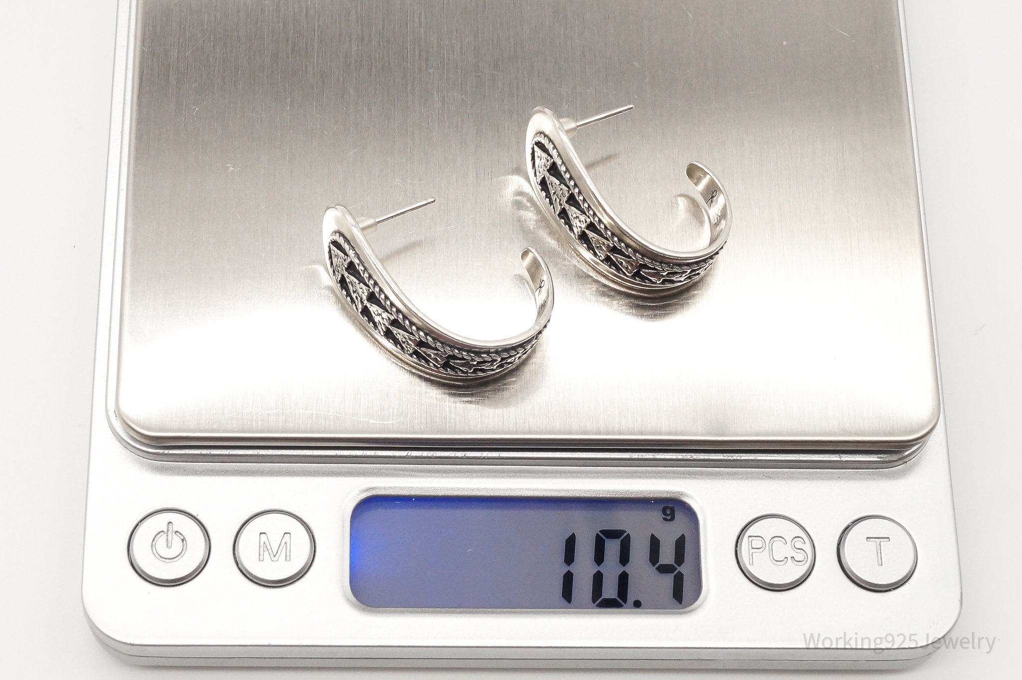 Western Designer Carolyn Pollack Relios RMT Tribal Sterling Silver Earrings | Jewelry > Earrings | Wiccan Center
