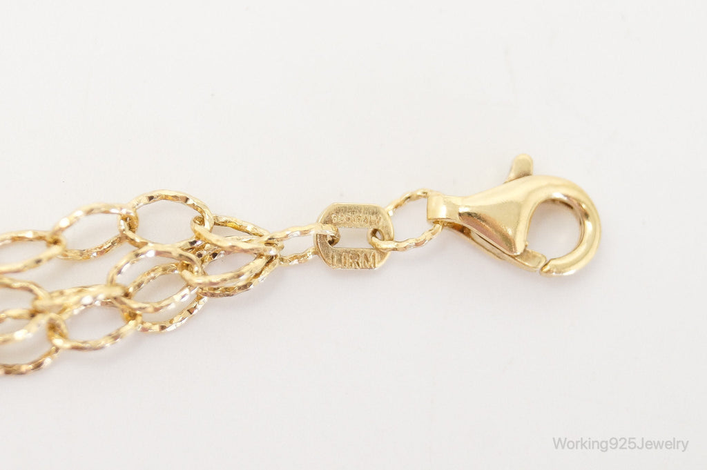 Italian Vintage Designer LIRM Gold Vermeil Sterling Silver Necklace | Jewelry > Necklaces > Pendants | Wiccan Center