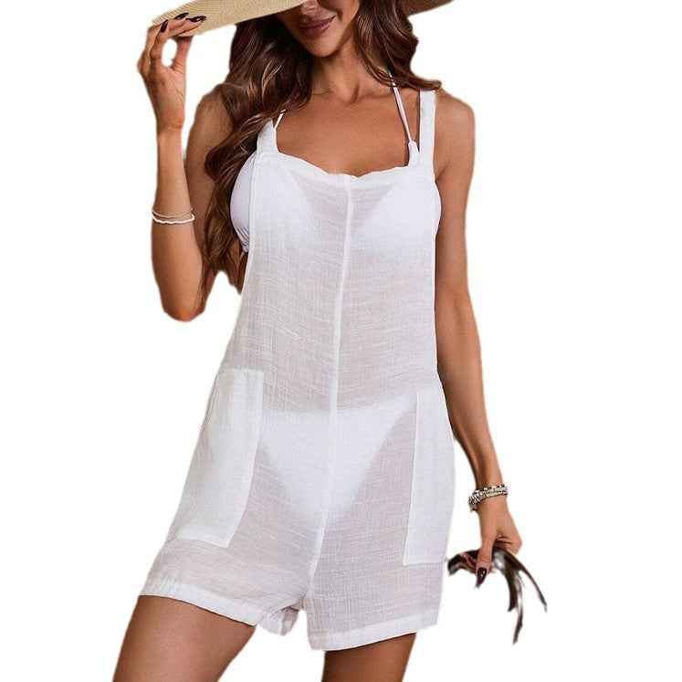 Beach Women's Beach Bikini Blouse Dress