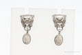 Vintage Moonstone Bali Style Sterling Silver Earrings | Jewelry > Earrings | Wiccan Center