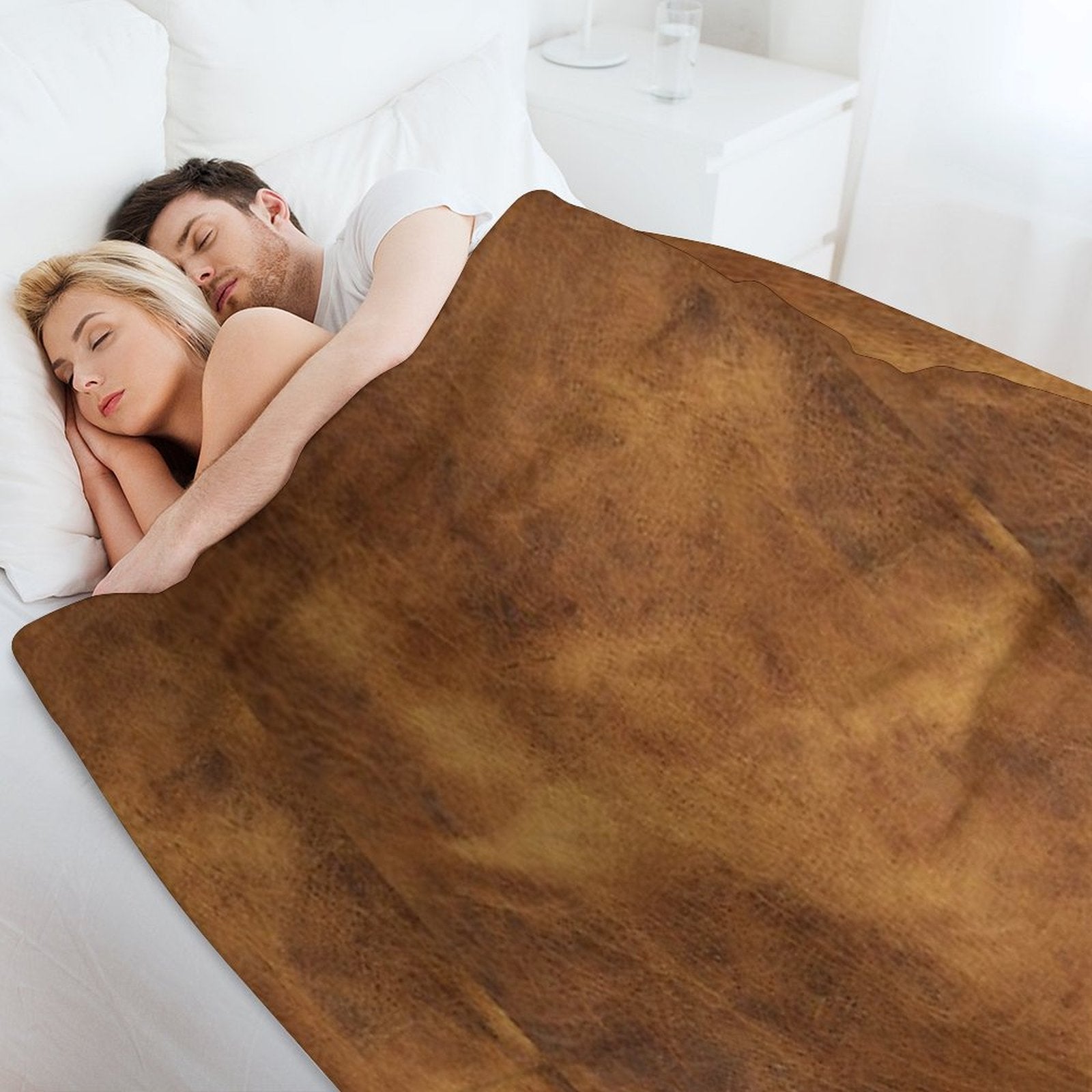 Leather Throw Blanket | Blankets | Wiccan Center