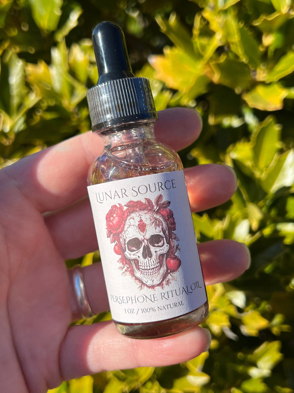 Persephone Offering Ritual Oil | Queen of Underworld Goddess Perfume Witchcraft Altar Spell Magic Deity Intention Devotional Pagan Gift | | Wiccan Center