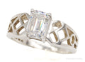 Vintage Cubic Zirconia Sterling Silver Ring - Size 9.75 | Jewelry > Rings | Wiccan Center