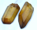 8oz LOT Natural Zambian Citrine Points 100-150 g size