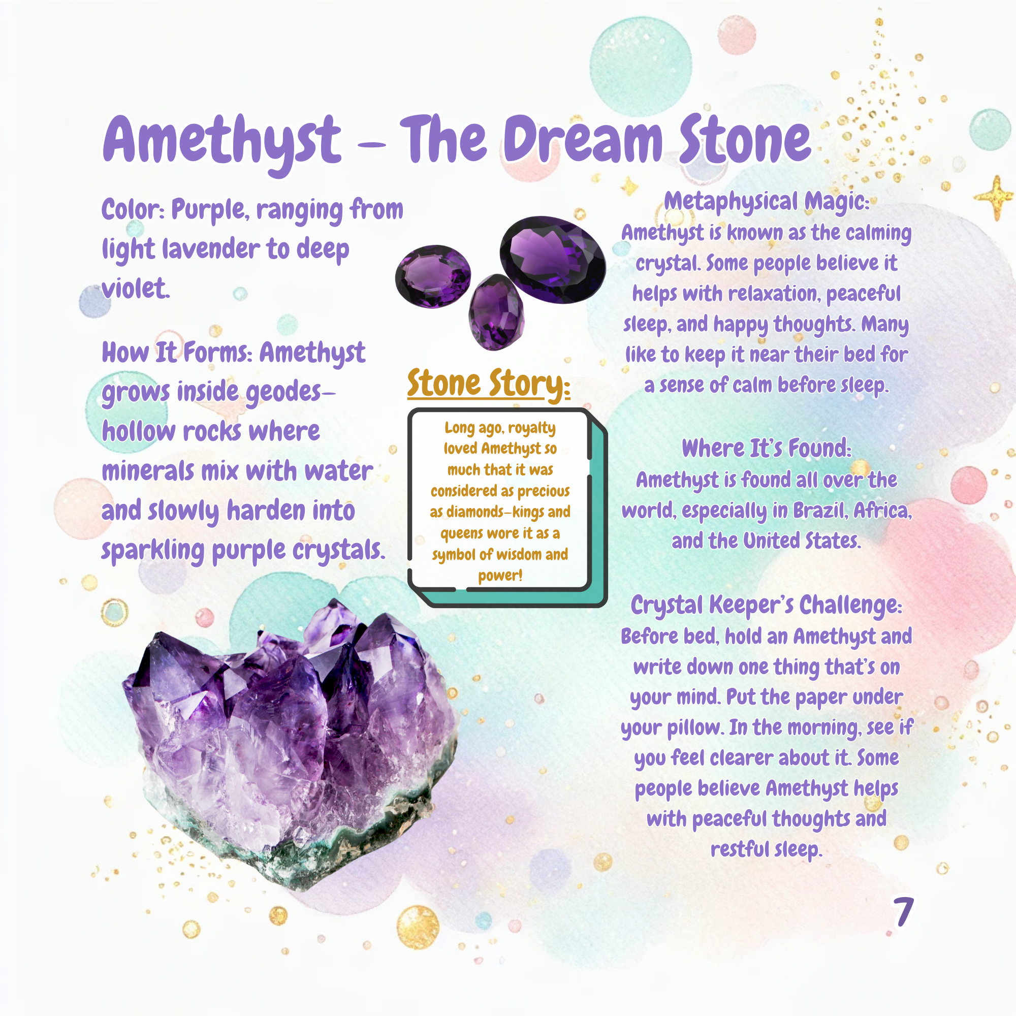 The Little Crystal Keeper Book | | Wiccan Center