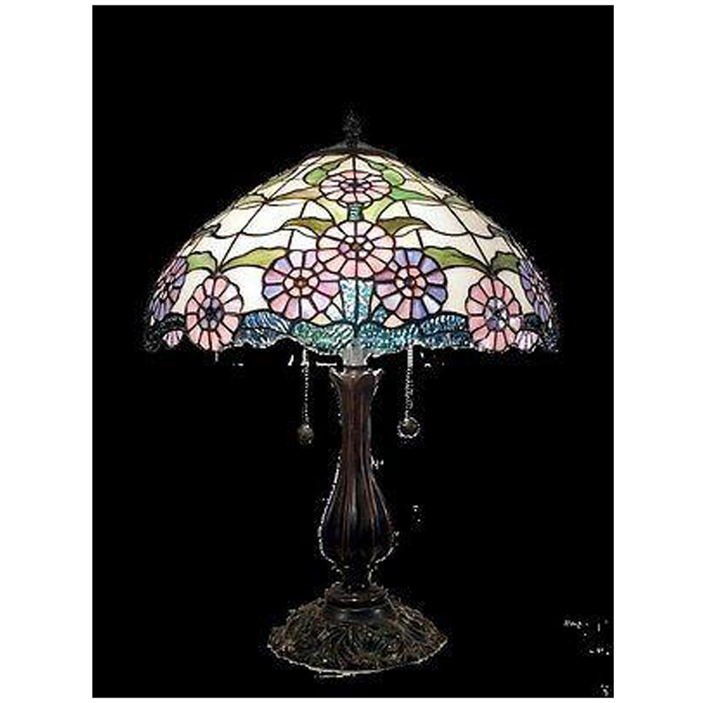 Tiffany style Stained glass Table Lamp QC163123 | Lamps | Wiccan Center