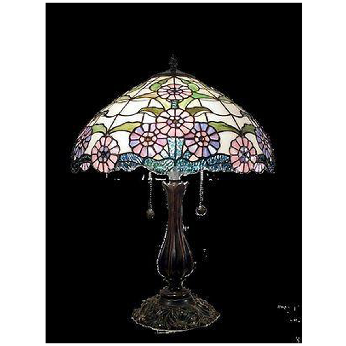 Tiffany style Stained glass Table Lamp QC163123 | Lamps | Wiccan Center