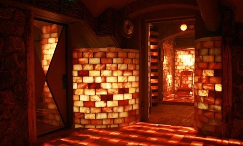 8 x 8 x 2 Himalayan Sauna Brick | Salt Bricks & Plates | Wiccan Center