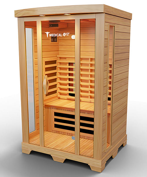 2 Person Home Full Spectrum Infrared Sauna | Medical 4™ | Saunas | Wiccan Center
