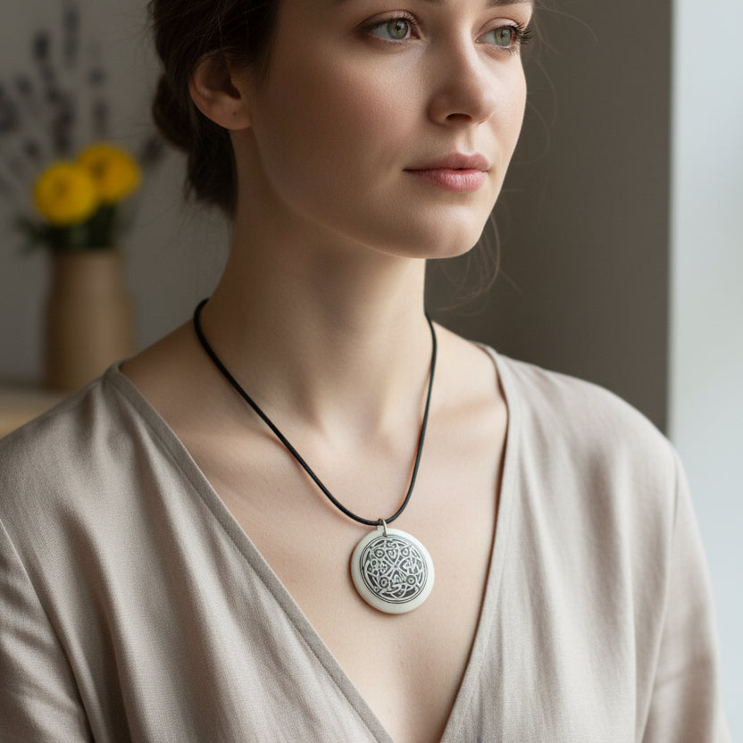 Artisan Celtic Knot Necklace - Handmade in the U.S.A. | Pendant | Wiccan Center