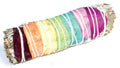 7 Chakra Sage 6" | Smudge | Wiccan Center