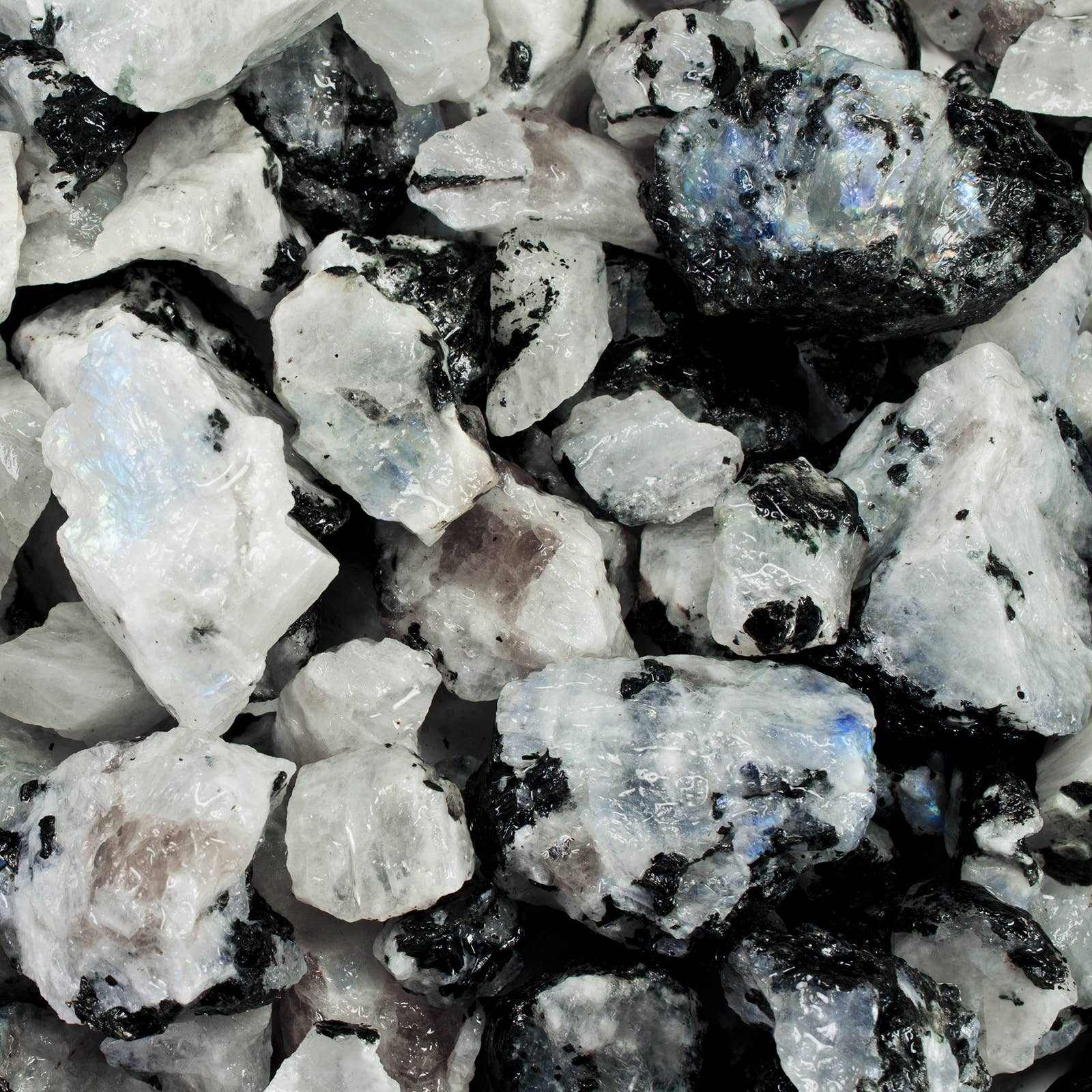 Rough Rainbow Moonstone – A+ Grade Raw Stone from India | Rough Stones | Wiccan Center