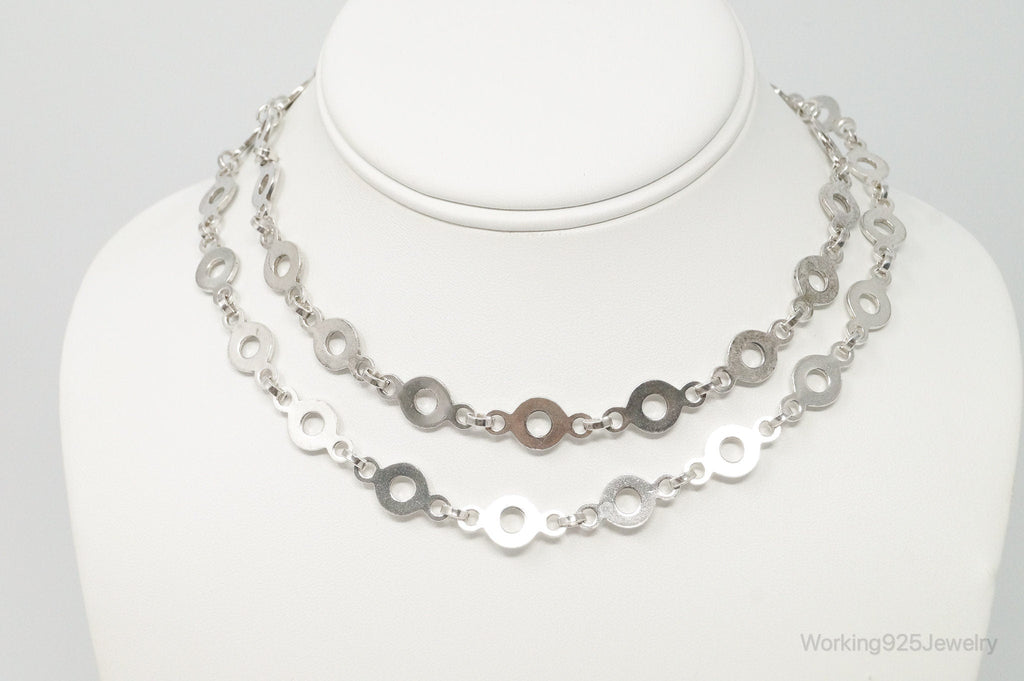 Rare Vintage Norwegian Modernist David Andersen Sterling Silver Necklace | Jewelry > Necklaces > Pendants | Wiccan Center