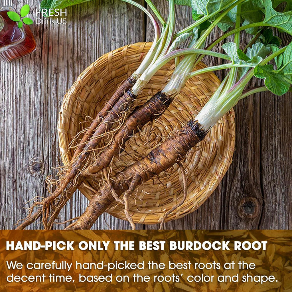 Burdock Root Powder, Burdock Root Extract, 100% Natural & Pure from Burdock Root, Burdock Root Herbal Tea, No Additives, No Caffeine, Vegan | Tea | Wiccan Center