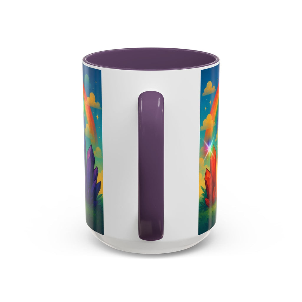 Coffee Mug - Rainbow Crystal Curious | Mug | Wiccan Center