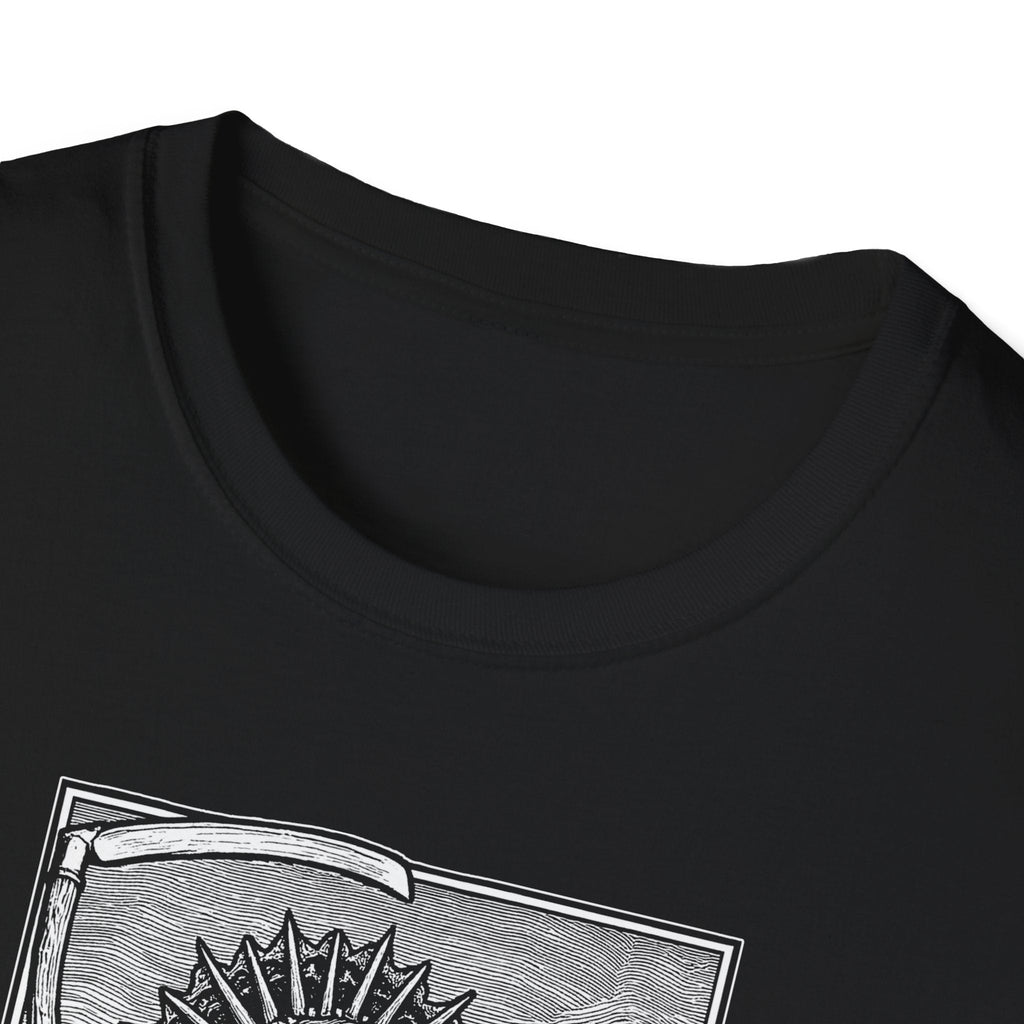 Santa Muerte Unisex T-Shirt, Gothic Grim Reaper Tee | Dellamorte Alternative Shirt, Halloween Gift, Day of the Dead Tee, Graphic Death Saint