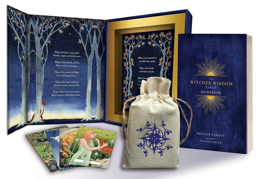 The Witches' Wisdom Tarot (Deluxe Keepsake Edition): A 78-Ca | Tarot | Wiccan Center