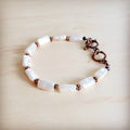 Genuine Rectangle Freshwater Pearl & Copper Bracelet 812c | Bracelet | Wiccan Center