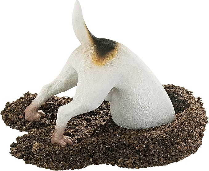 Design Toscano Terrence The Terrier Digging Pet Dog Statue | Outdoor Statues | Wiccan Center