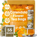Calendula Tea Bags, 100% Natural and Pure Calendula Flowers, Eco-conscious Tea Bags. Calendula Flower Herbal Tea. No Sugar, No Caffeine, No Gluten, Vegan. | Tea | Wiccan Center