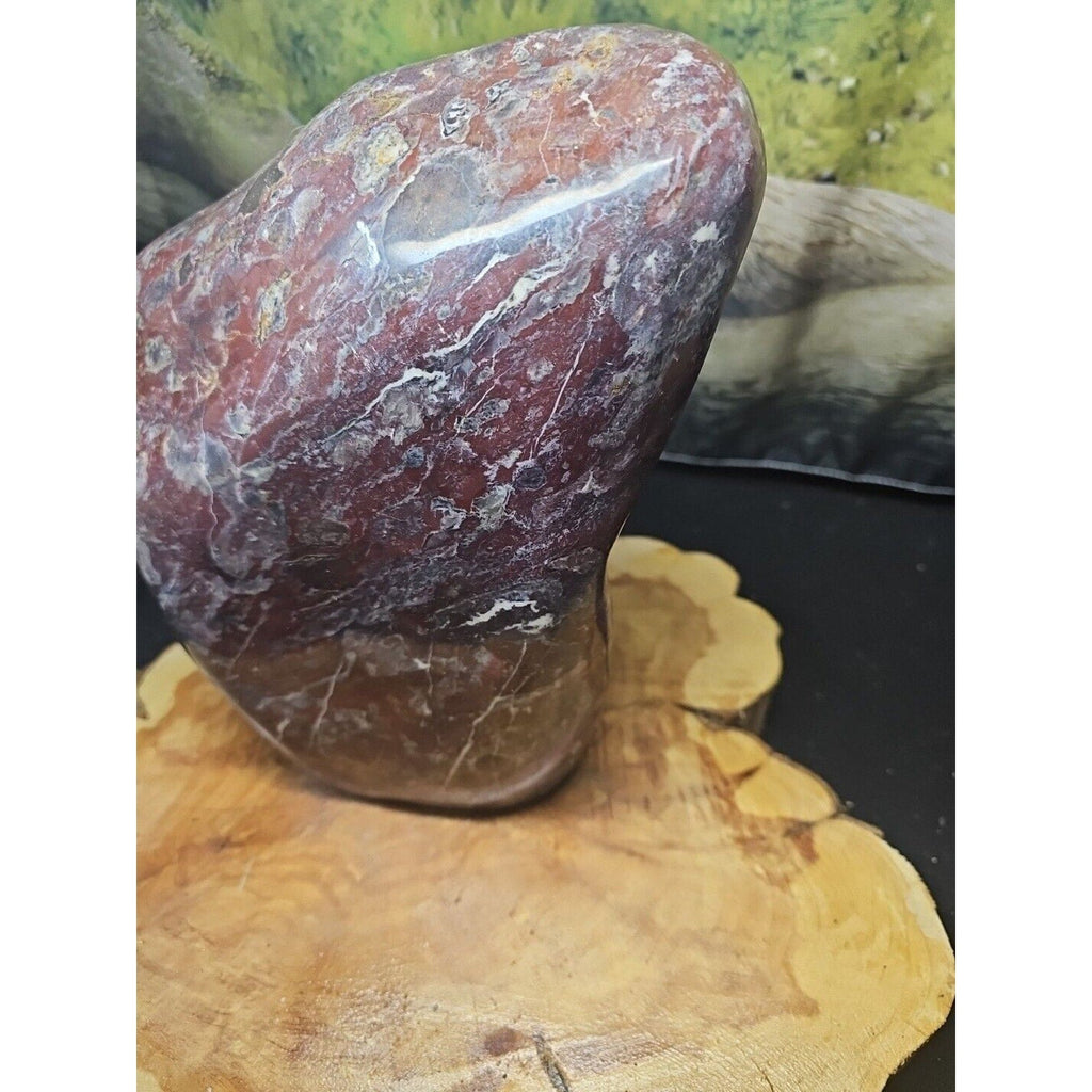 Chicken Blood Stone Quartz Crystal Mineral Specimen — 16.6 lbs, Vitality & Energy Stone | CrystalCloud Company