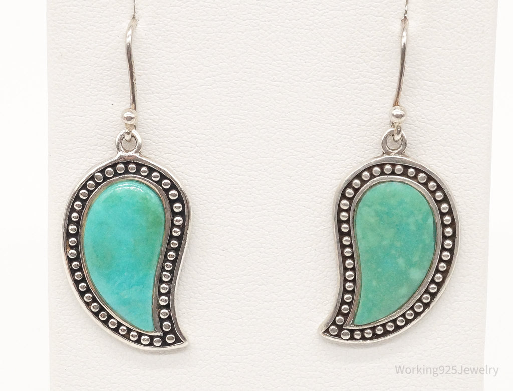 Designer SX Turquoise Sterling Silver Earrings | Jewelry > Earrings | Wiccan Center