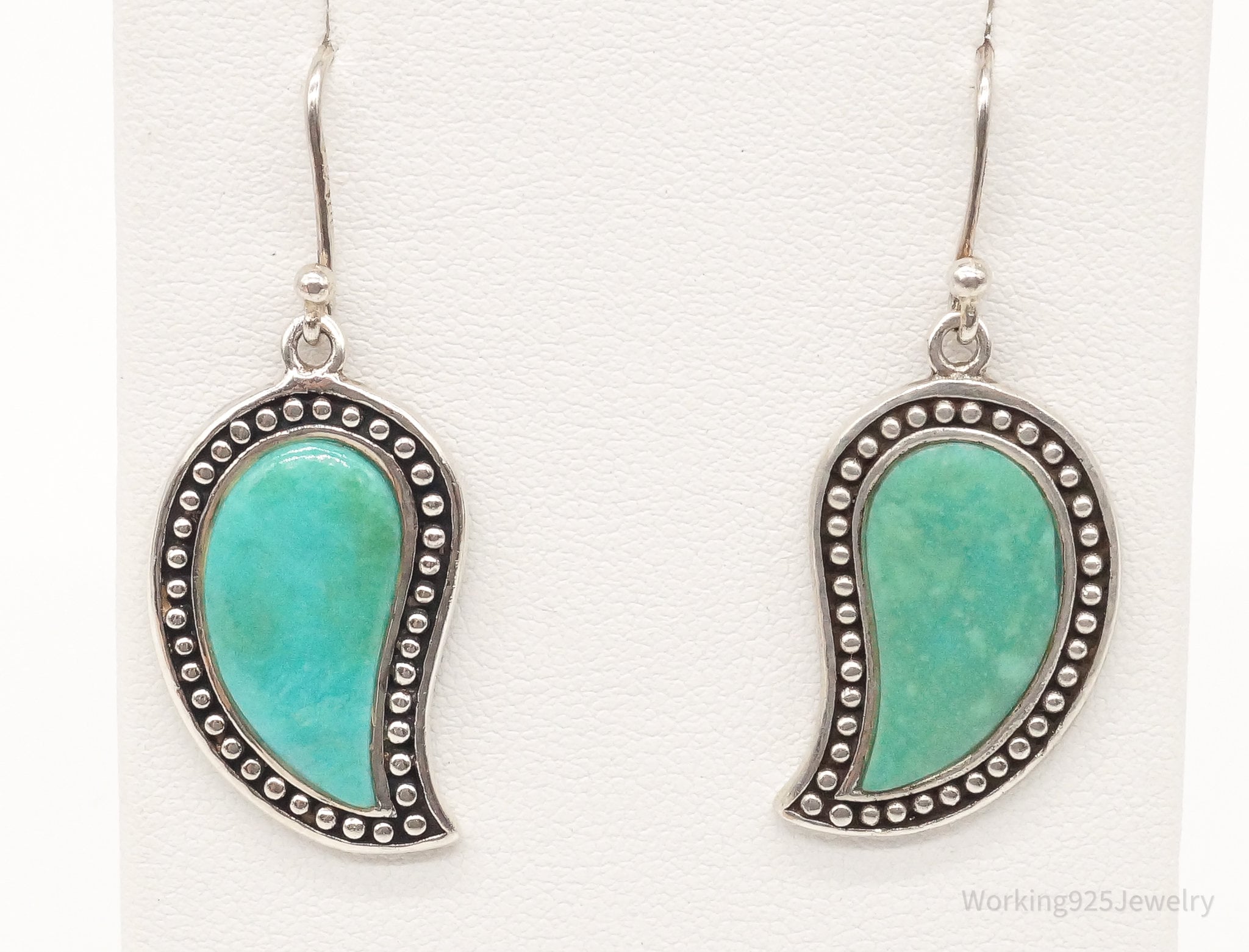Designer SX Turquoise Sterling Silver Earrings | Jewelry > Earrings | Wiccan Center