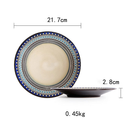 Vintage Japanese Style Ceramic Plates | Home & Garden | Wiccan Center