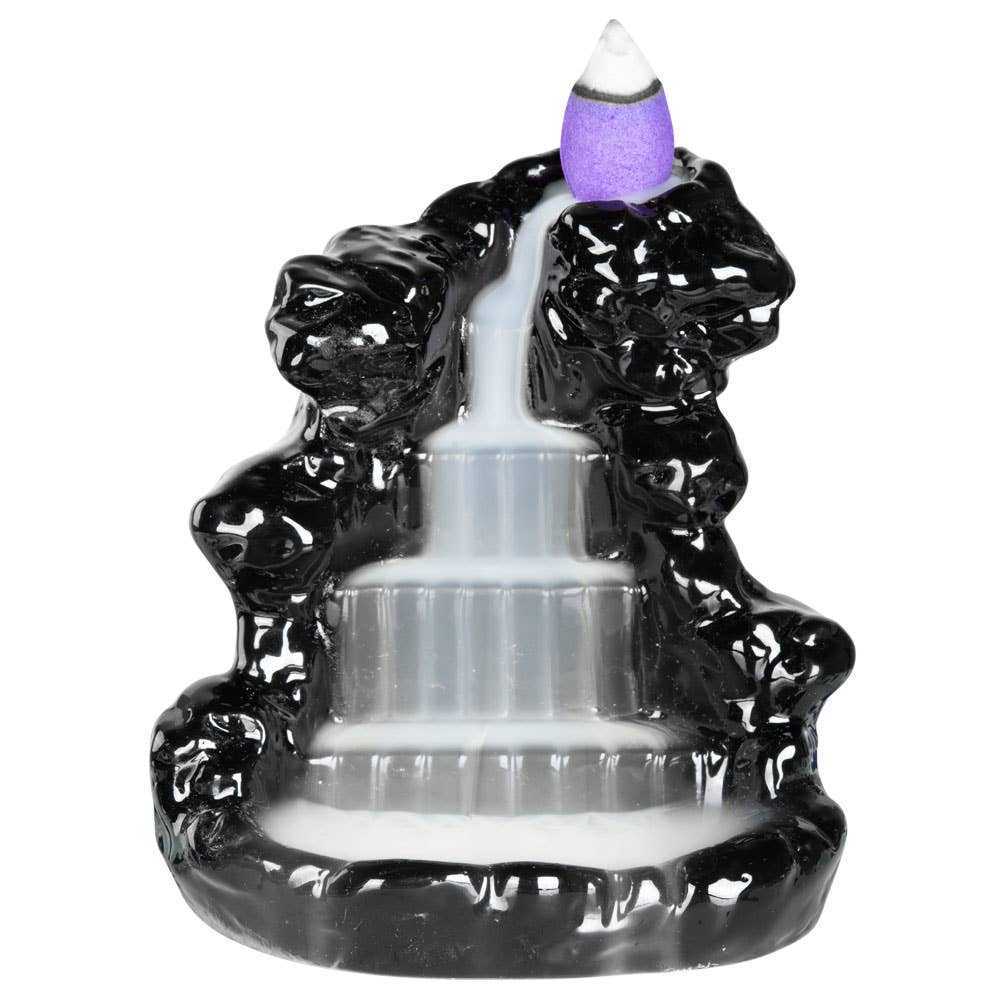Mountain Waterfall Backflow Incense Burner | Backflow Burners | Wiccan Center