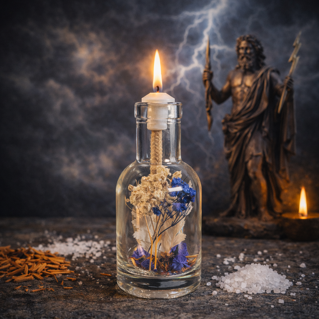 Zeus - Oil Candle | | Wiccan Center