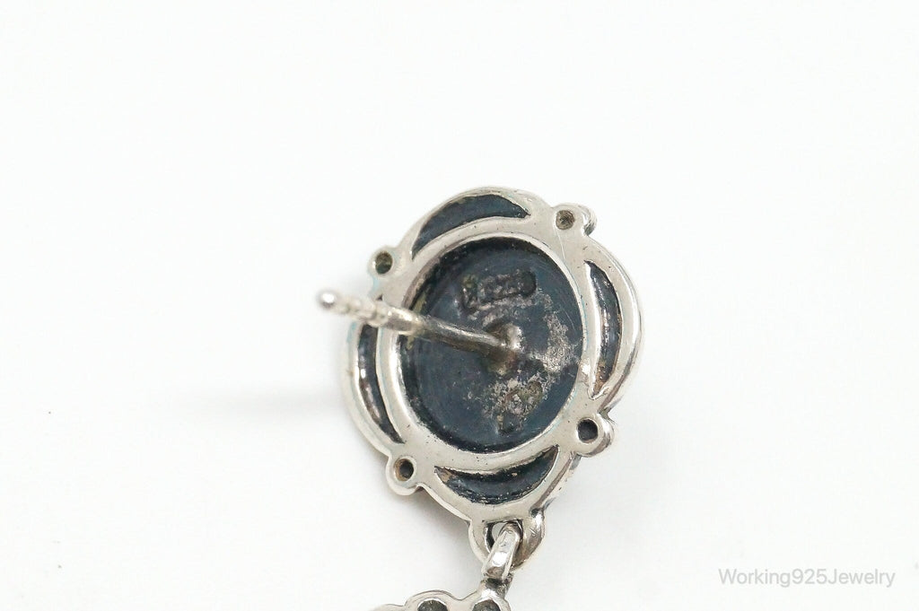 Native Carolyn Pollack Relios Grey Moonstone Mother Of Pearl S. Silver Earrings | Jewelry > Earrings | Wiccan Center