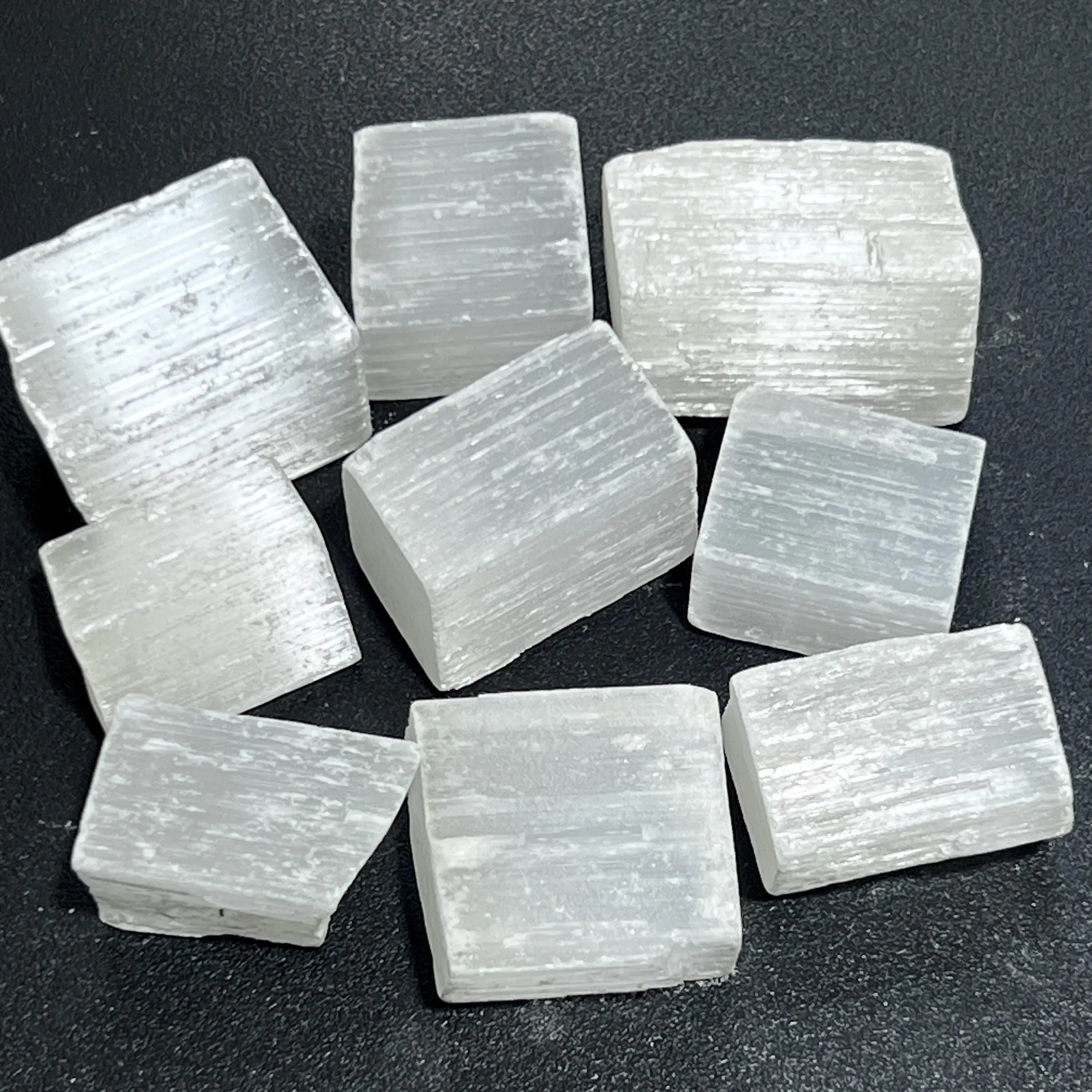 Selenite Stain Spar Crystal Rough Raw Stones (By The Piece or Pound) | Home & Living > Home Decor > Home Accents > Rocks & Geodes | Wiccan Center