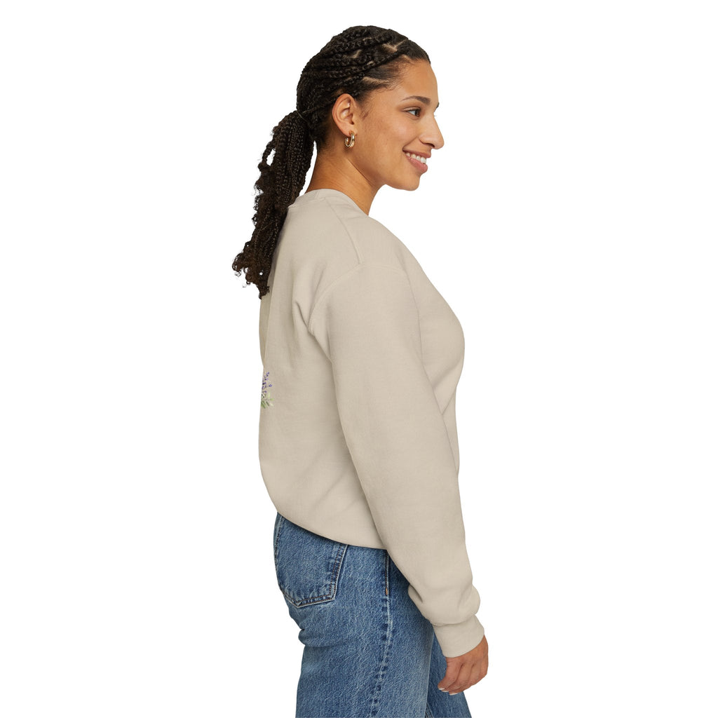 LOVE Crystal Letter Design | Sweatshirt | Wiccan Center