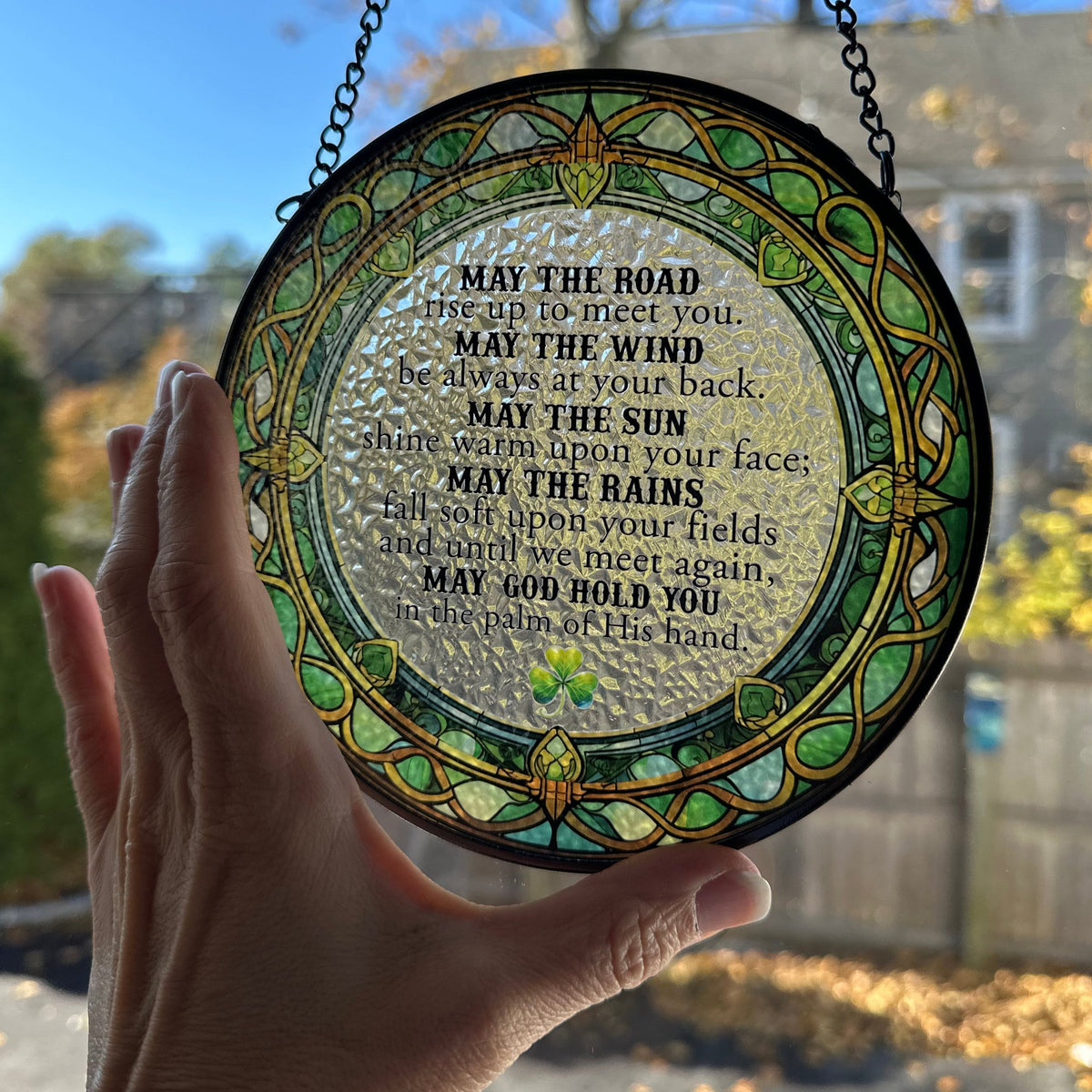 Irish Blessing Suncatcher | Gifts | Wiccan Center