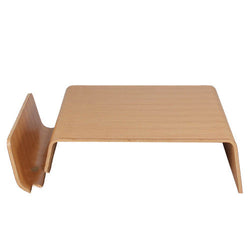 Simple Designer Creative Curved Wood Tatami Coffee Table | Coffee Table | Wiccan Center