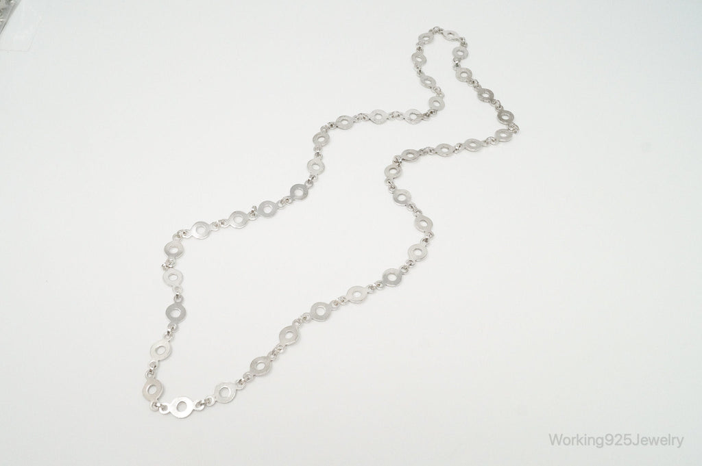 Rare Vintage Norwegian Modernist David Andersen Sterling Silver Necklace | Jewelry > Necklaces > Pendants | Wiccan Center