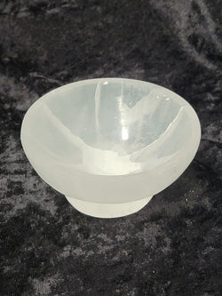 Selenite Bowl (4" w/Stand) | Bowls | Wiccan Center