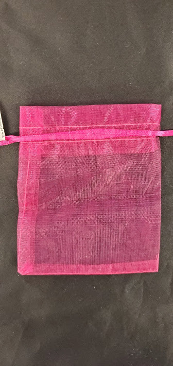 Rasberry - Organza Bag (4x4") | Accessories - handbag | Wiccan Center