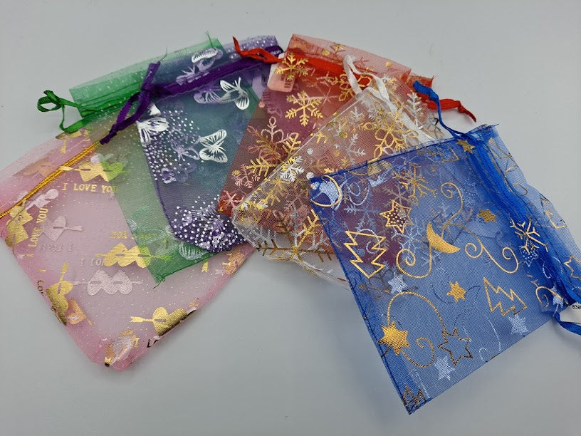 Organza Bags - Assorted (2x3") | Accessories - handbag | Wiccan Center