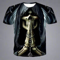 Mens Skull 3D t-shirts | StreetWear | Wiccan Center