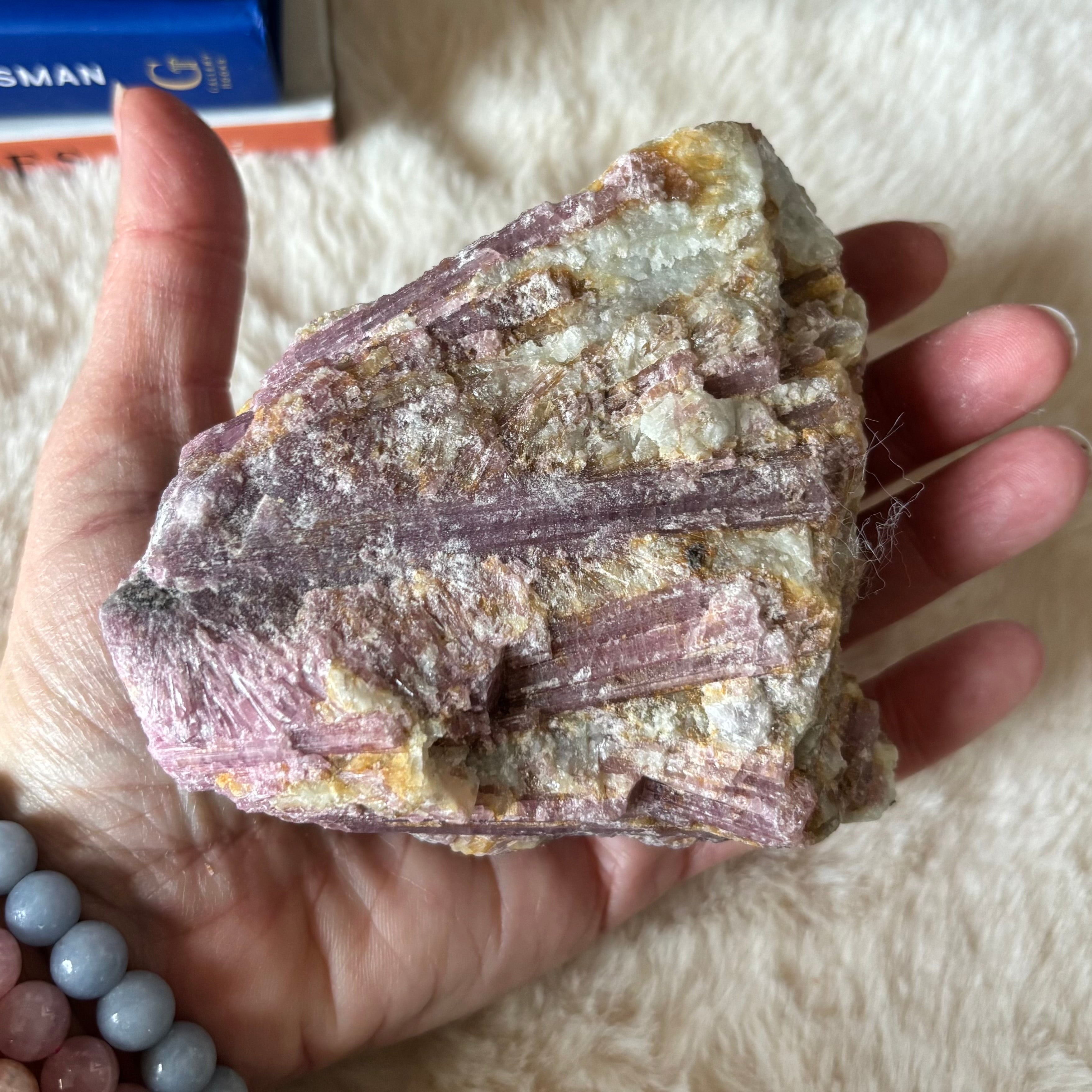 Raw Pink Tourmaline