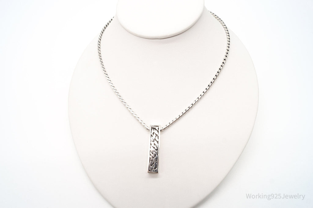Vintage Bali Style Chain Sterling Silver Necklace | Jewelry > Necklaces > Pendants | Wiccan Center