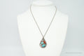 VTG Native American Afonso Penketewa Turquoise Coral Sterling Silver Necklace | Jewelry > Necklaces > Pendants | Wiccan Center