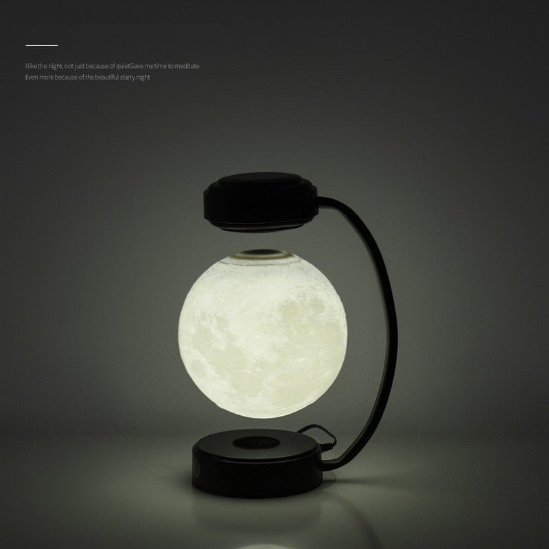 3D LED Moon Night Light Wireless Magnetic Levitating Rotating Floating Ball Lamp For School Office Bookshop Home Decoration | 0 | Wiccan Center