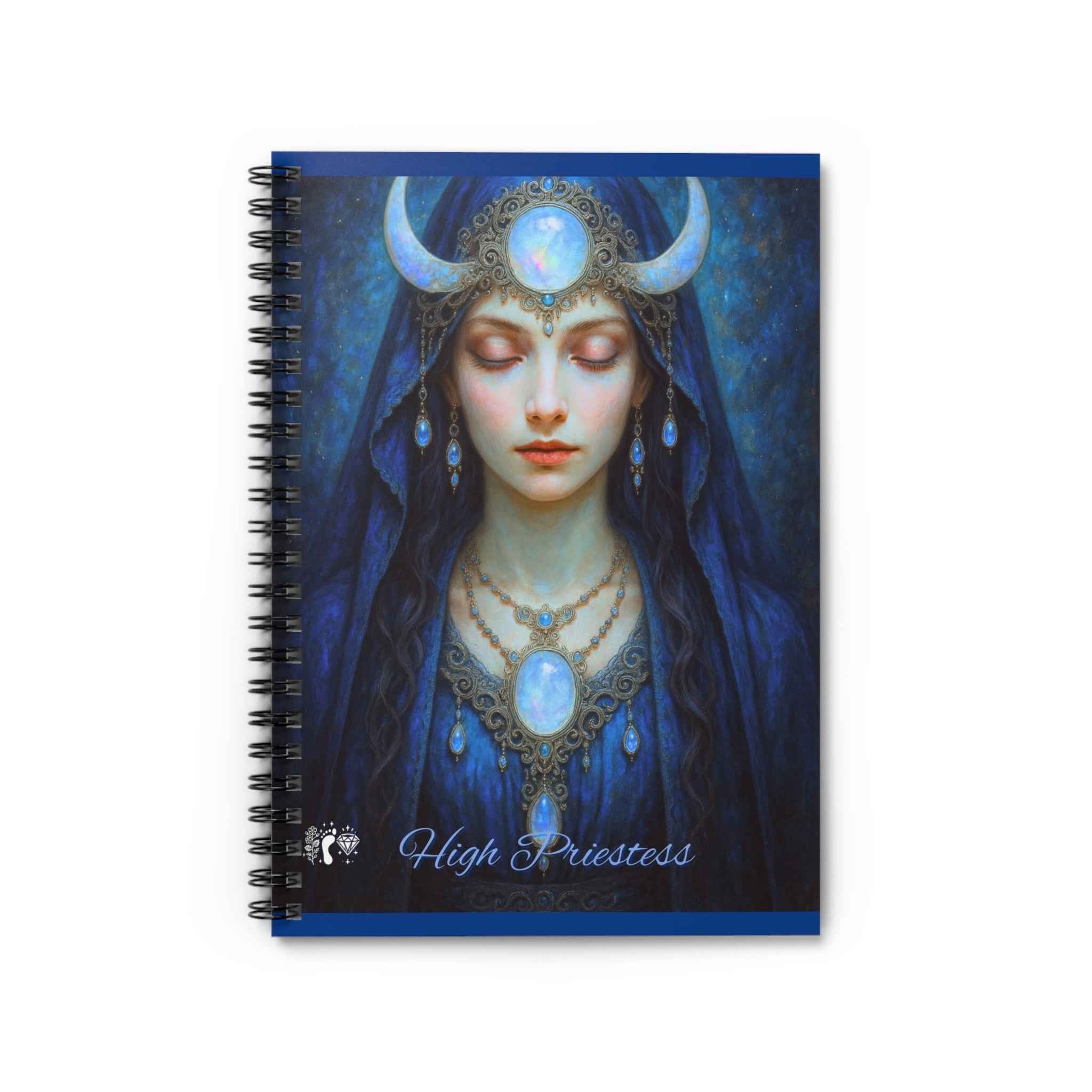 Notebook Spiral High Priestess | Paper products | Wiccan Center