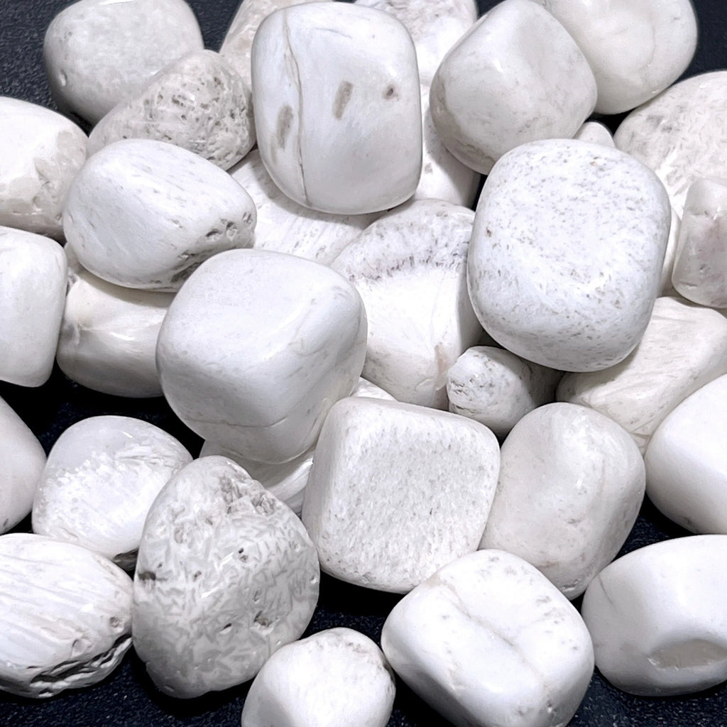 White Scolecite Zeolite Crystal Tumbled Stones (By The Piece Or Pound) Wholesale | Home & Living > Home Decor > Home Accents > Rocks & Geodes | Wiccan Center