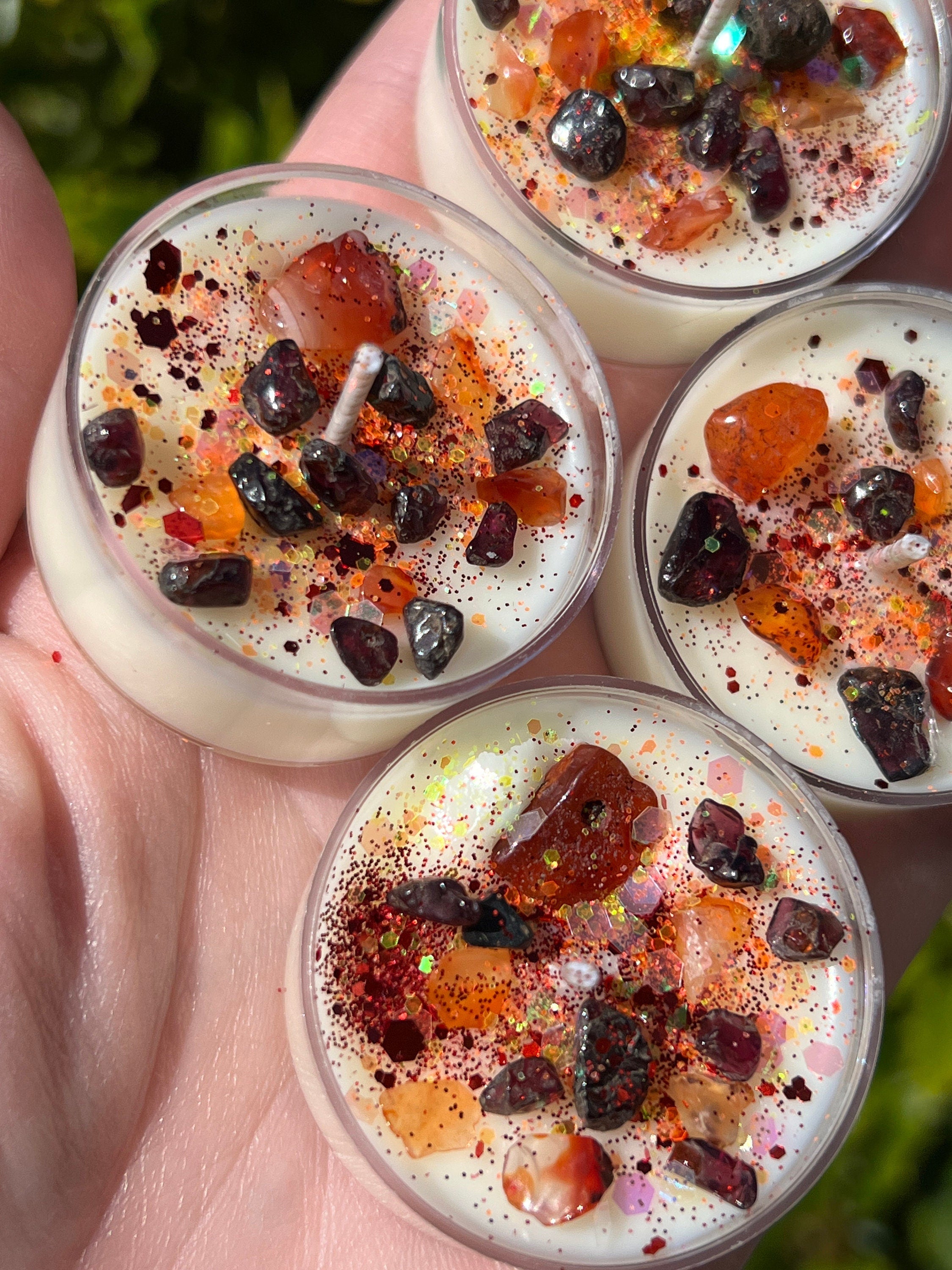 Beltane May Day Fire Festival Candles | Herbal Intention Pagan Sabbat Ritual Altar Tool Crystal Stone Scented Soy Gift Celtic Irish Beltaine | | Wiccan Center