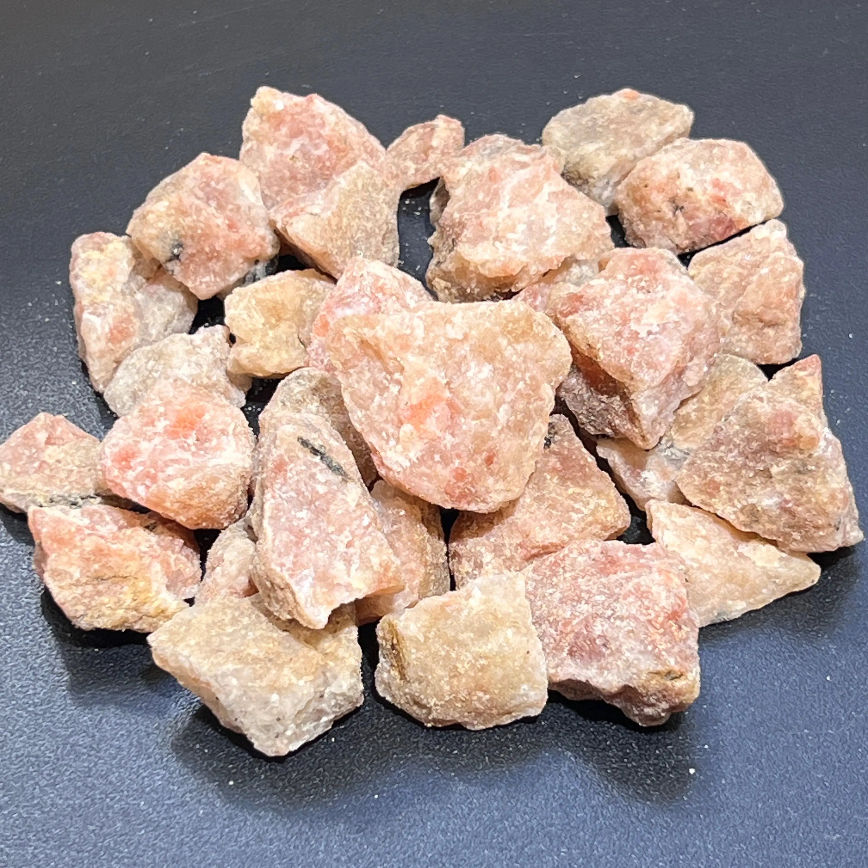 Sunstone (Heliolite) Crystal Rough Raw Stones (By The Piece or Pound) Wholesale | Home & Living > Home Decor > Home Accents > Rocks & Geodes | Wiccan Center